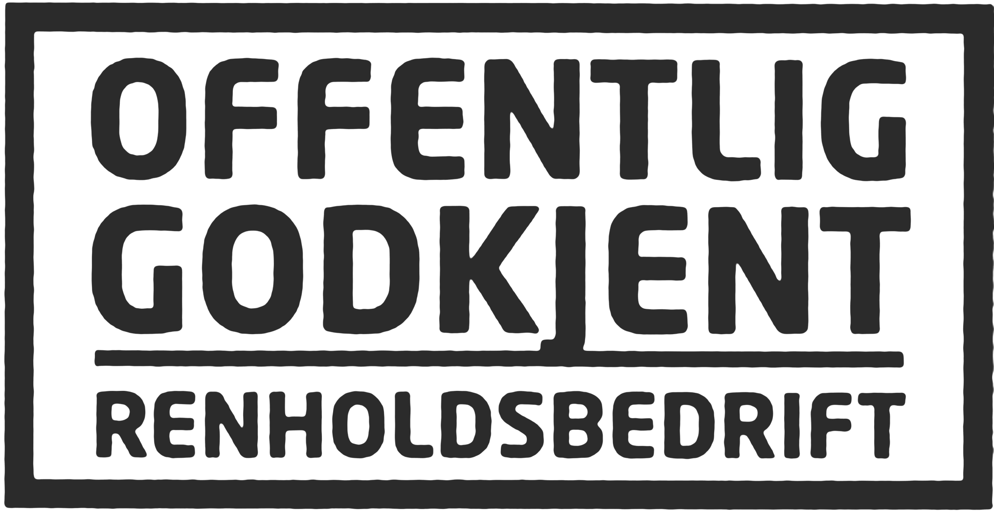 Offentlig godkjent renholdsbedrift